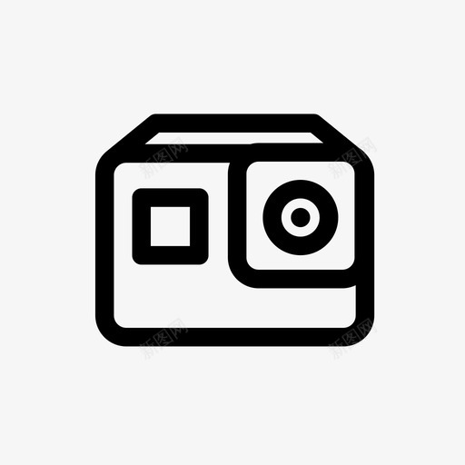 gopro摄像机动作摄像机goprohero5图标svg_新图网 https://ixintu.com goprohero5 gopro摄像机 动作摄像机 摄像机 运动型