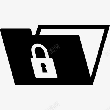 锁定文件夹文件隐私图标图标