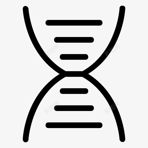 dna细胞遗传学图标svg_新图网 https://ixintu.com dna 分子 教育线图标 细胞 螺旋 遗传学