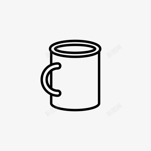 咖啡杯热饮茶图标svg_新图网 https://ixintu.com 咖啡杯 热饮 烹饪食品 茶 茶包