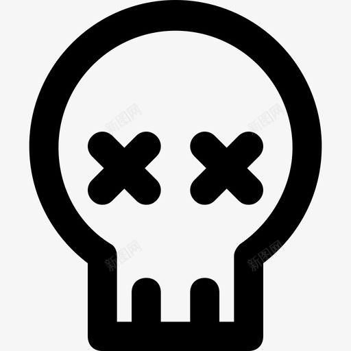 skullsvg_新图网 https://ixintu.com skull