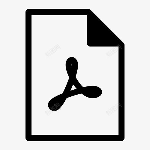 pdf文件acrobatadobepdf图标svg_新图网 https://ixintu.com acrobat adobepdf adobepdf文件 pdf文件 文档