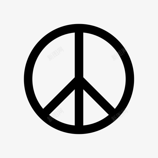 和平和谐爱图标svg_新图网 https://ixintu.com 和平 和平和爱 和平的标志 和谐 爱