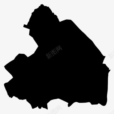 德伦特地图荷兰图标图标