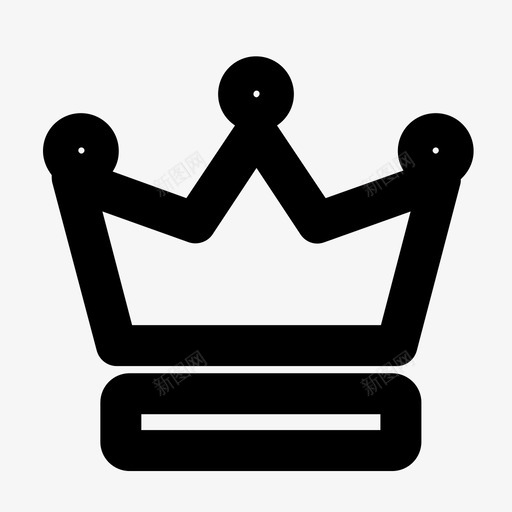 皇冠国王王后图标svg_新图网 https://ixintu.com 国王 王后 皇冠 皇室