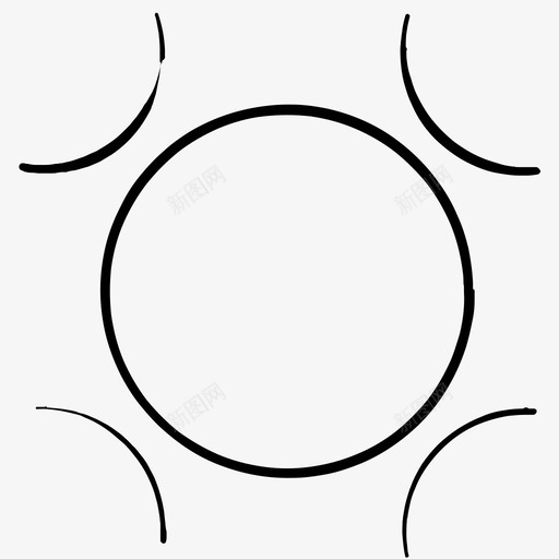 圆形图案手绘图案图标svg_新图网 https://ixintu.com 图案 圆形图案 手绘 手绘图案 重复图案