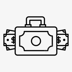 种子投资投资公文包商业图标高清图片