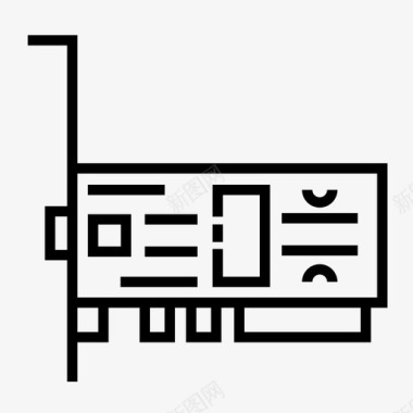 局域网卡声卡计算机图标图标