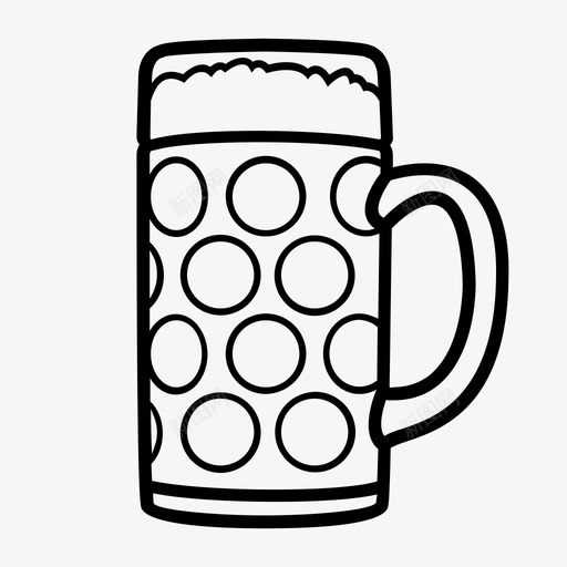 啤酒杯啤酒十月节图标svg_新图网 https://ixintu.com 十月节 啤酒 啤酒杯 斯坦