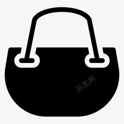 礼品盒钱包钱袋包包金融手袋图标高清图片