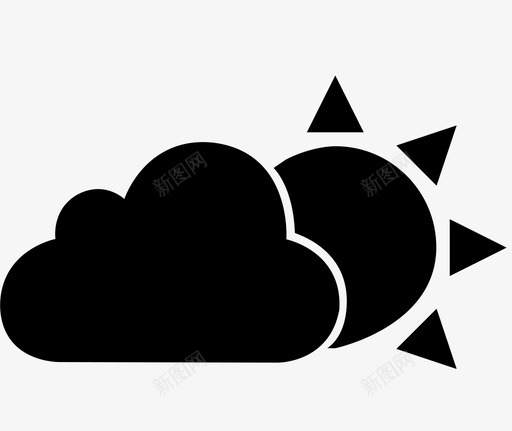 cloudysvg_新图网 https://ixintu.com cloudy