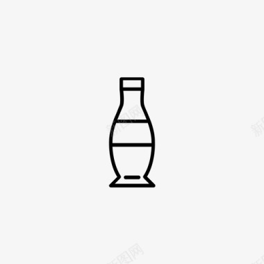 汽水瓶子可乐图标图标