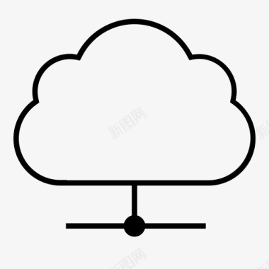 云存储文件图标图标