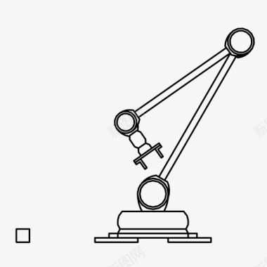机械臂未来工业图标图标