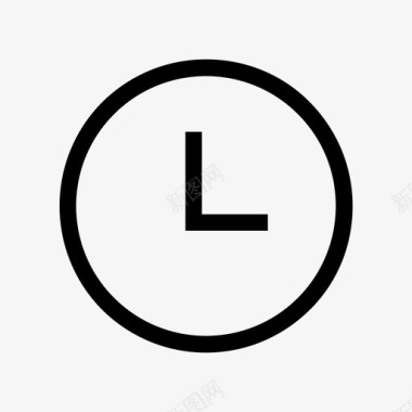 时钟时间工具图标图标