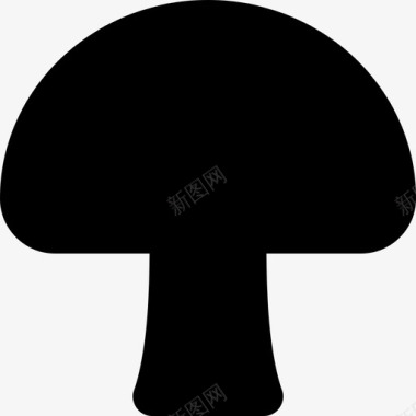 蘑菇烹饪食物图标图标