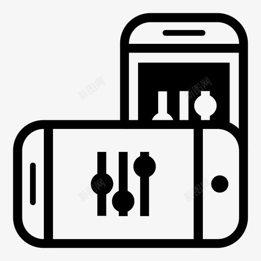 智能手机调整模型智能手机模型2图标svg_新图网 https://ixintu.com 智能手机模型2 智能手机调整 模型