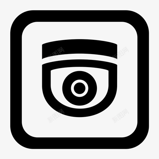 icon_监控摄像设备svg_新图网 https://ixintu.com icon_监控摄像设备