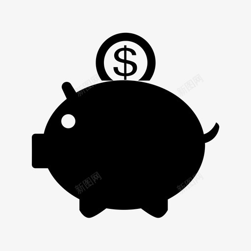 money pigsvg_新图网 https://ixintu.com money pig