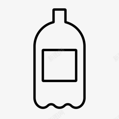 汽水瓶子可乐图标图标
