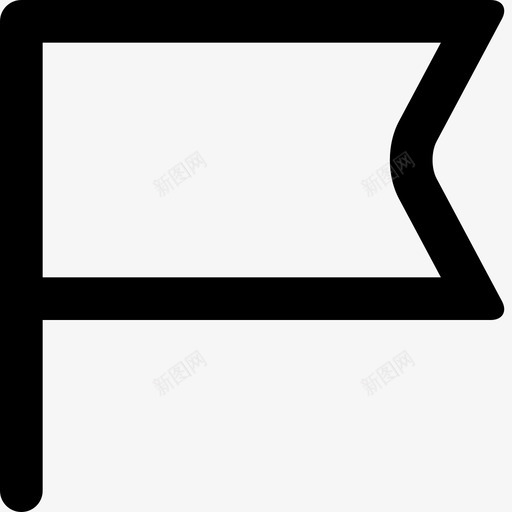 标志标识重要图标svg_新图网 https://ixintu.com 标志 标签 标记为重要 标识 邮件4像素笔划48x48像素 重要