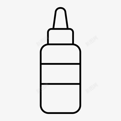 酱汁瓶艺术颜色图标svg_新图网 https://ixintu.com 塑料 液体 艺术 酱汁瓶 颜色