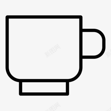 杯子早餐咖啡图标图标