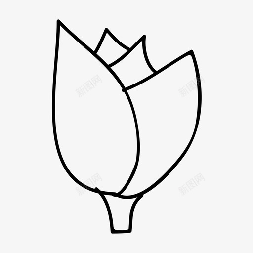 花装饰自然图标svg_新图网 https://ixintu.com 植物 自然 花 装饰
