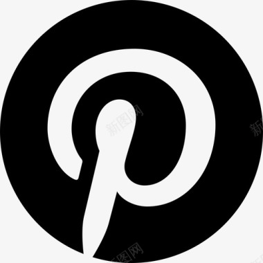 pinterest图标