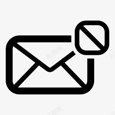 留言板电子邮件信封图标图标