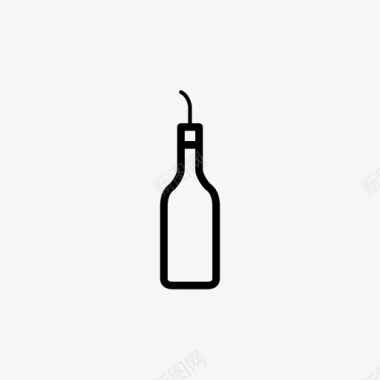 瓶子香醋橄榄油图标图标