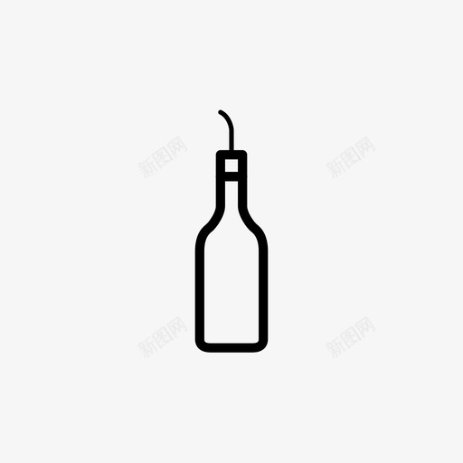瓶子香醋橄榄油图标svg_新图网 https://ixintu.com 橄榄油 瓶子 食品03 香醋