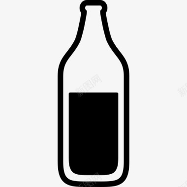 酒瓶食物图标图标