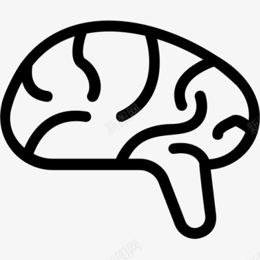 脑脑科学技术图标图标