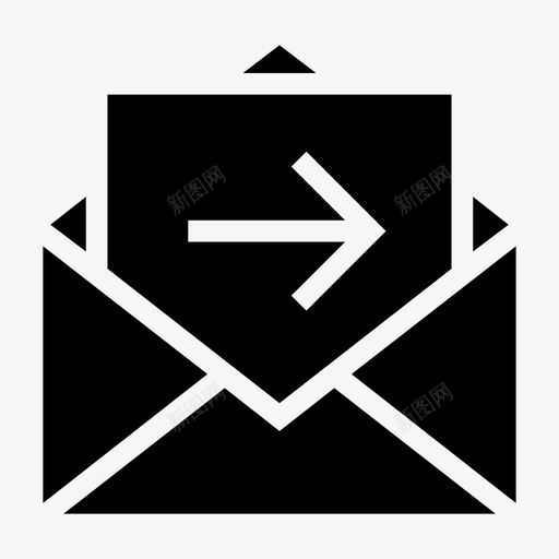 电子邮件联系人信件图标svg_新图网 https://ixintu.com 信件 发送 消息 电子邮件 电子邮件字形 联系人