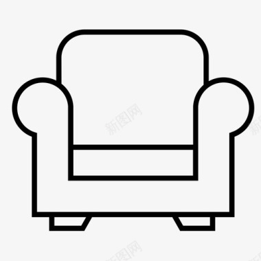 家具床沙发图标图标