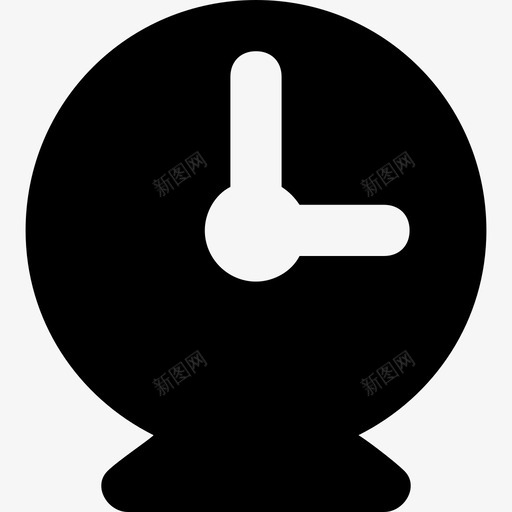 时钟时间计时员图标svg_新图网 https://ixintu.com 学校和教育字形图标 挂钟 时钟 时间 计时员 计时器