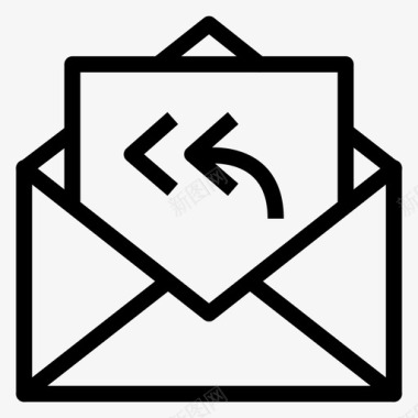 电子邮件联系人信件图标图标