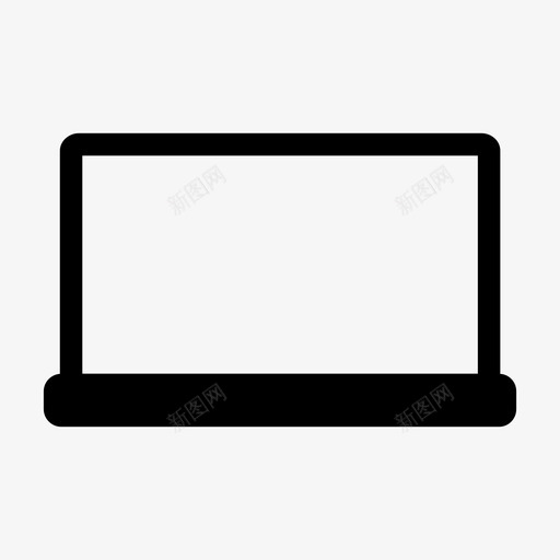 笔记本电脑电脑设备图标svg_新图网 https://ixintu.com 电脑 笔记本电脑 笔记本电脑屏幕 设备