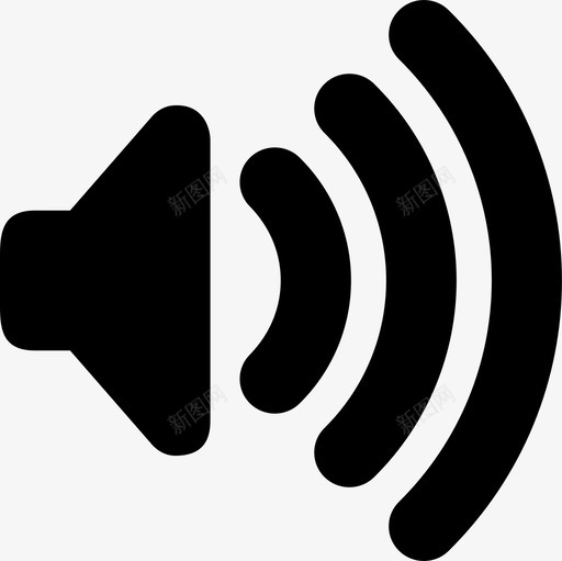 扩大音量_discsvg_新图网 https://ixintu.com 扩大音量_disc