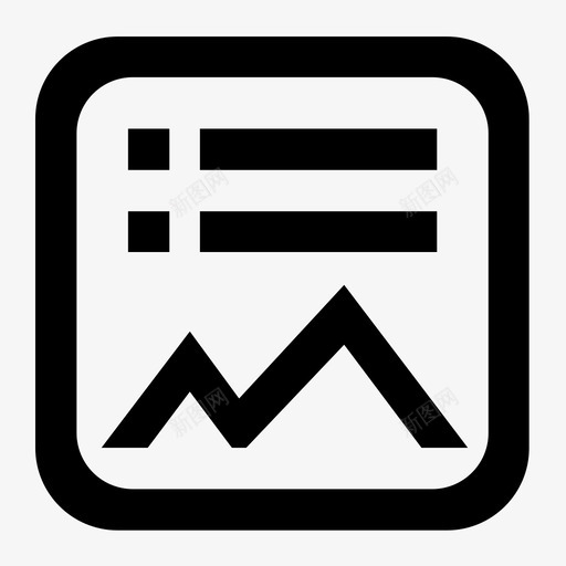 icon_广告牌svg_新图网 https://ixintu.com icon_广告牌