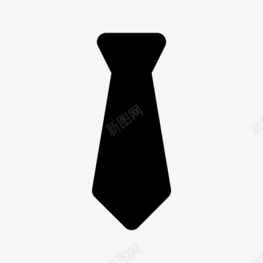 领带商务领带正式领带图标图标