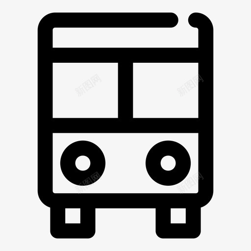 穿梭巴士巴士汽车图标svg_新图网 https://ixintu.com 巴士 汽车 穿梭巴士