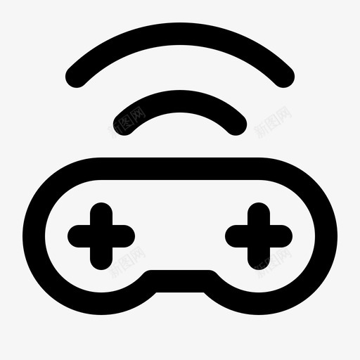 游戏遥控器按钮游戏板图标svg_新图网 https://ixintu.com 按钮 无线 游戏板 游戏遥控器 电脑和电子线路图标