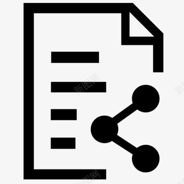 文件共享文档嵌入文件图标图标