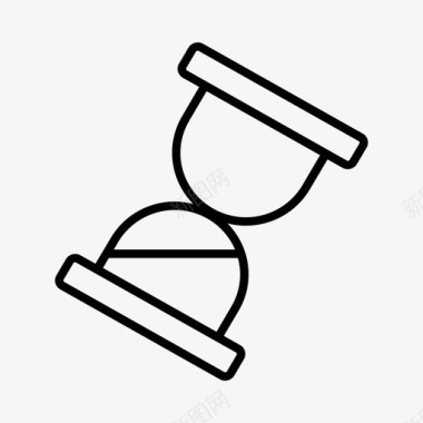 沙漏等待沙漏时间计时器图标图标