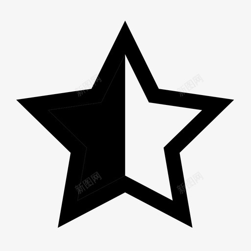 star-50%svg_新图网 https://ixintu.com star-50%