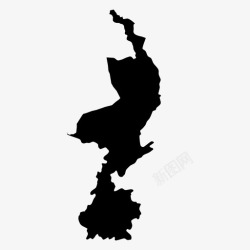 林堡林堡地图荷兰图标高清图片