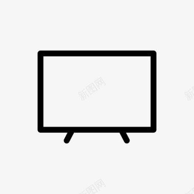 电视平板电视液晶电视图标图标