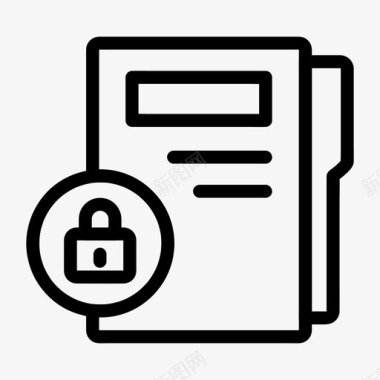 安全文件夹业务文档图标图标